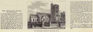 Église de la Nouvelle Jérusalem à Snodland, Kent